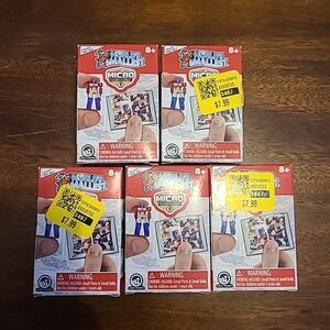 NWT World's Smallest Micro Figures And Comics, Lot Of 5